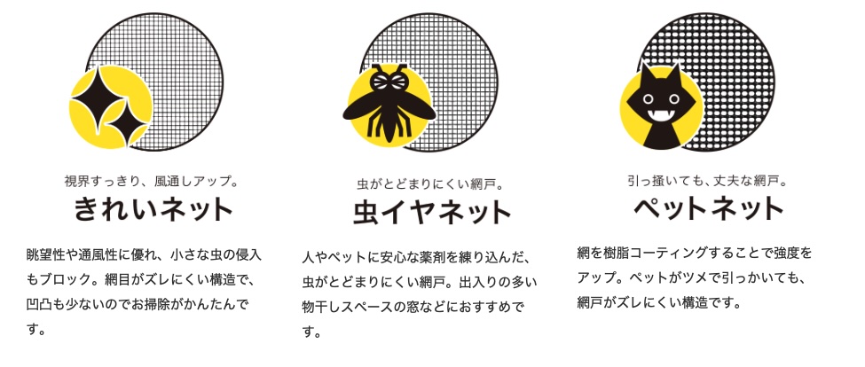 長崎サッシ工業の続々ご相談！網戸を張り替えて快適に！の施工事例詳細写真1