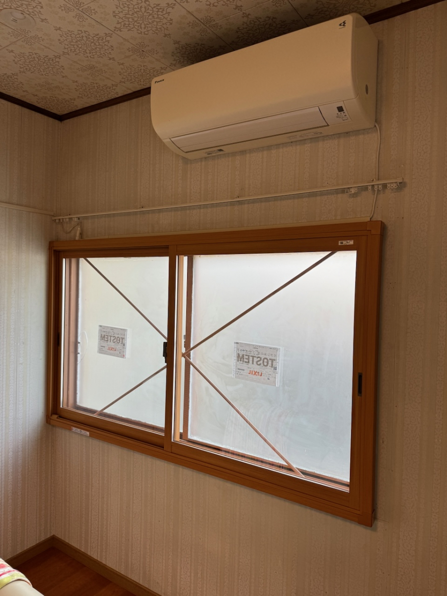長崎サッシ工業の長崎県波佐見町　内窓（インプラス）設置工事の施工後の写真1