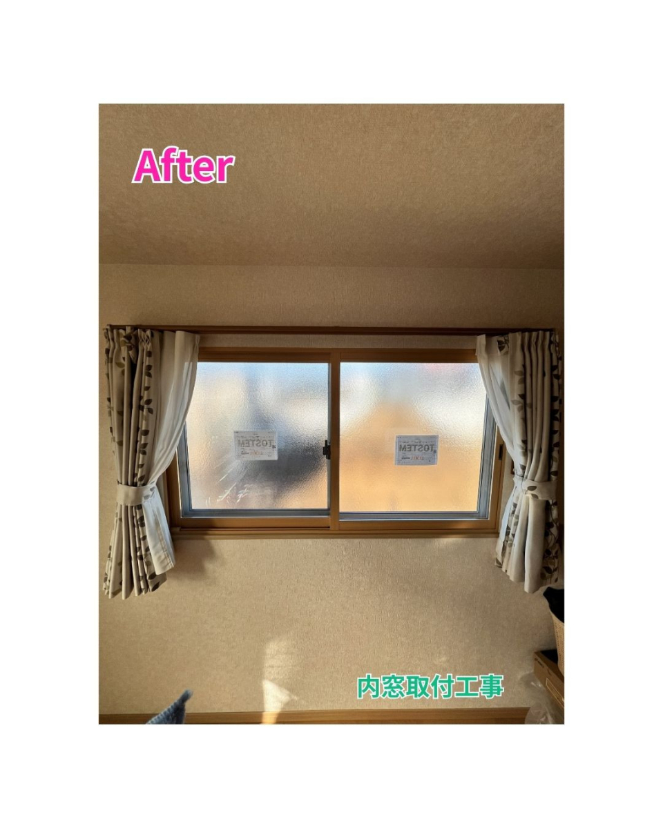 田中ガラスの【窓｜インプラス】内窓取付工事～２階洋室をアップデート～の施工後の写真1