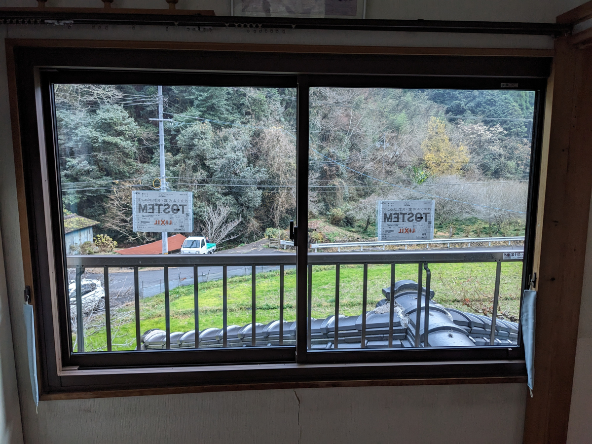 大倉硝子の内窓取付工事の施工後の写真1