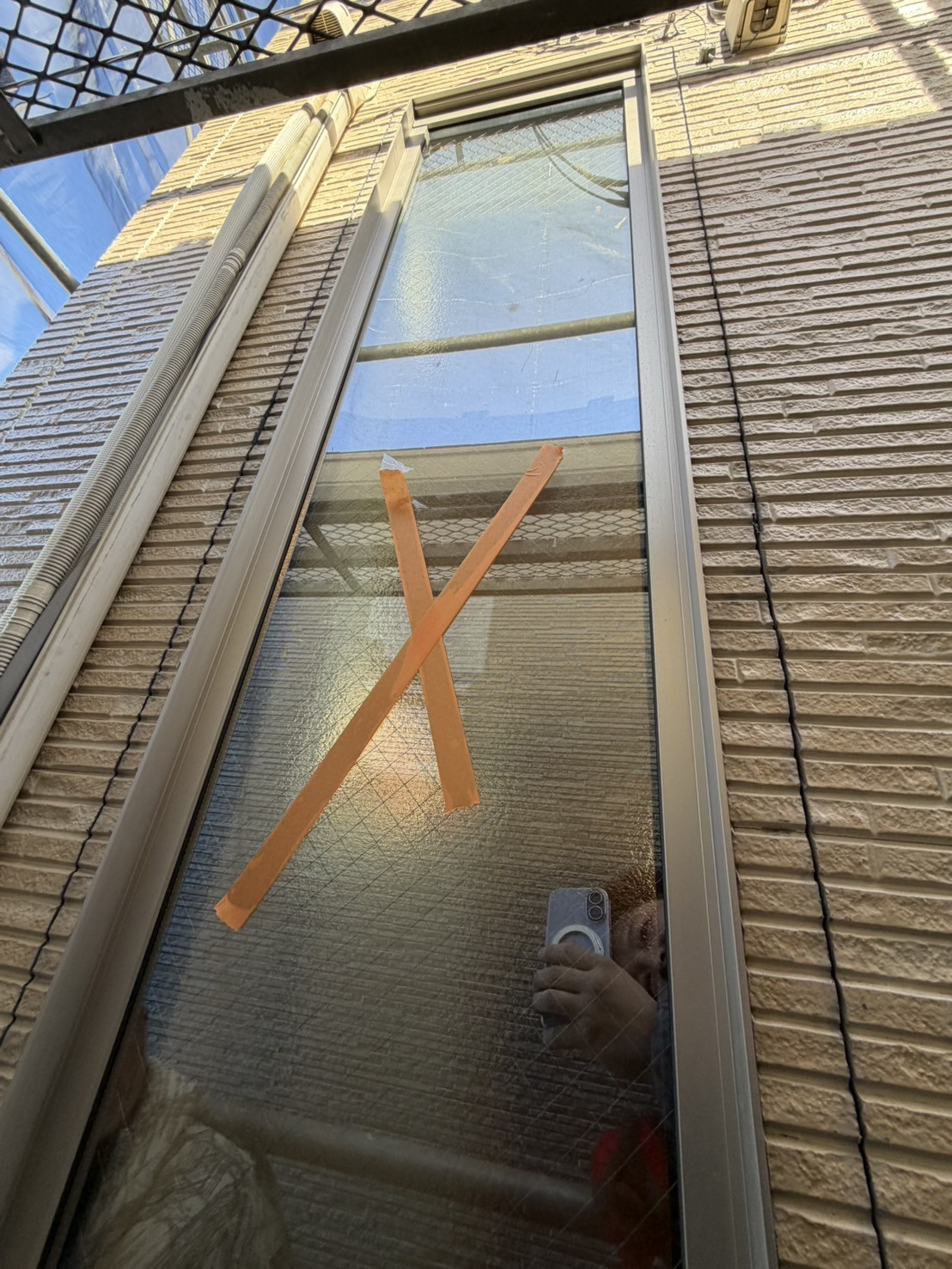 ユウシン建装の横浜市中区　サッシ交換工事の施工前の写真1