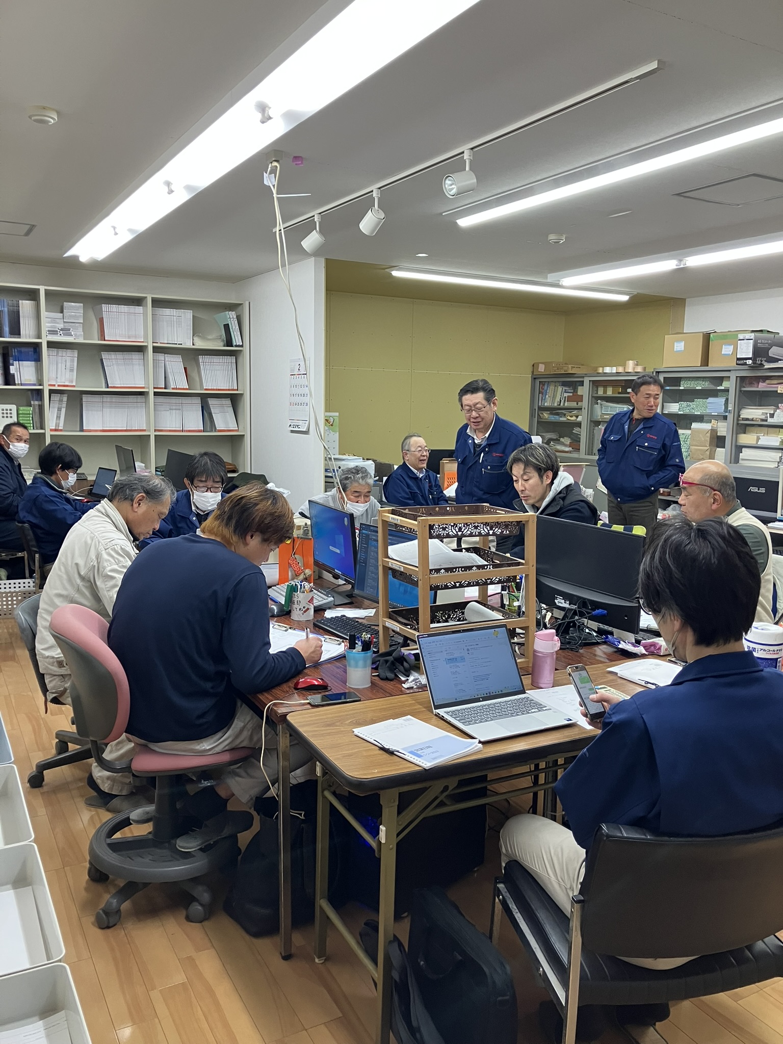 事務所の改装工事が、いよいよ始まりました。 窓の匠イトゼンのブログ 写真1