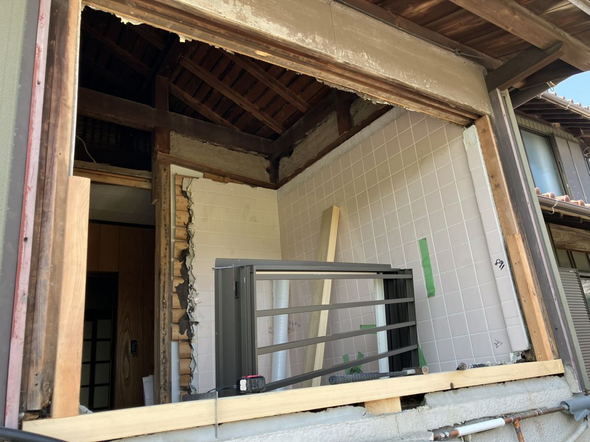 窓の匠イトゼンのお母様のための親孝行リフォームの施工前の写真3