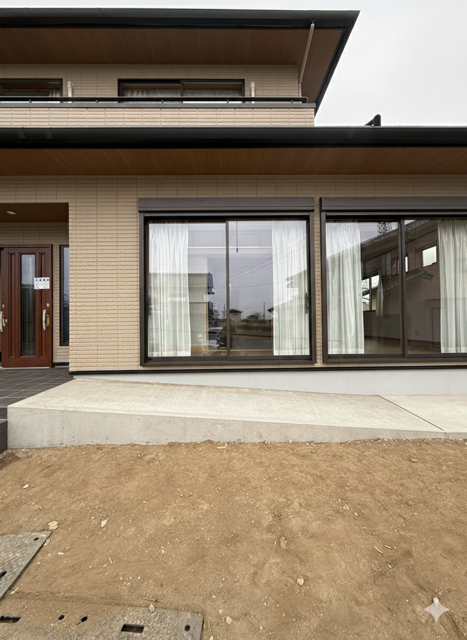 金谷ガラス店のエクステリア工事〖Ｒ8.2施工〗の施工前の写真2