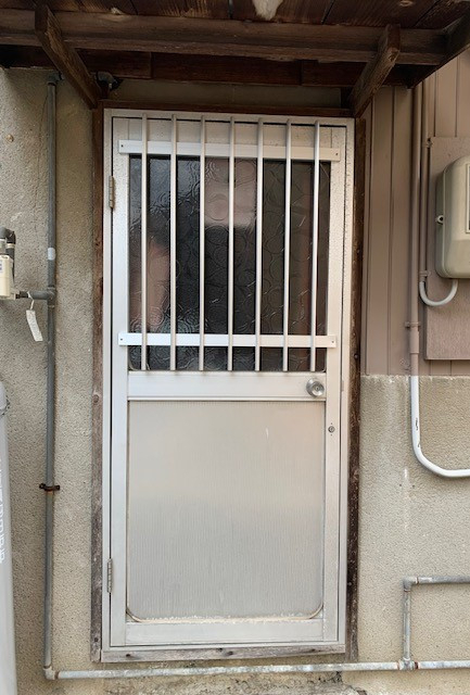 ツルタ建装社のN様邸 面格子取付例の施工後の写真1