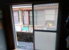 ツルタ建装社の四日市　Ｔ様邸の内窓設置事例のご紹介の施工前の写真1