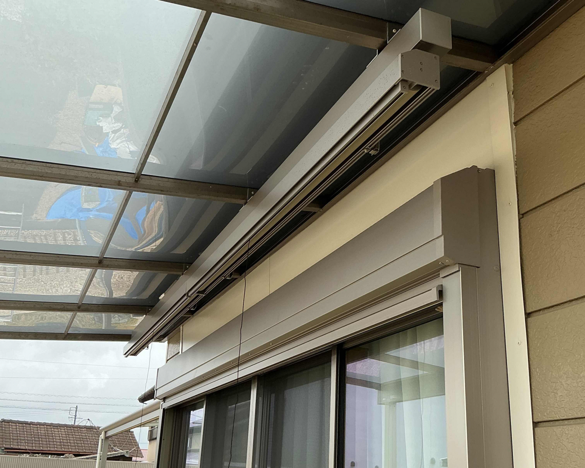 ツルタ建装社のH様邸 スタイルシェード設置事例の施工後の写真1