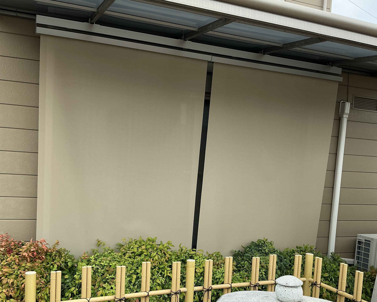 ツルタ建装社のH様邸 スタイルシェード設置事例の施工後の写真2