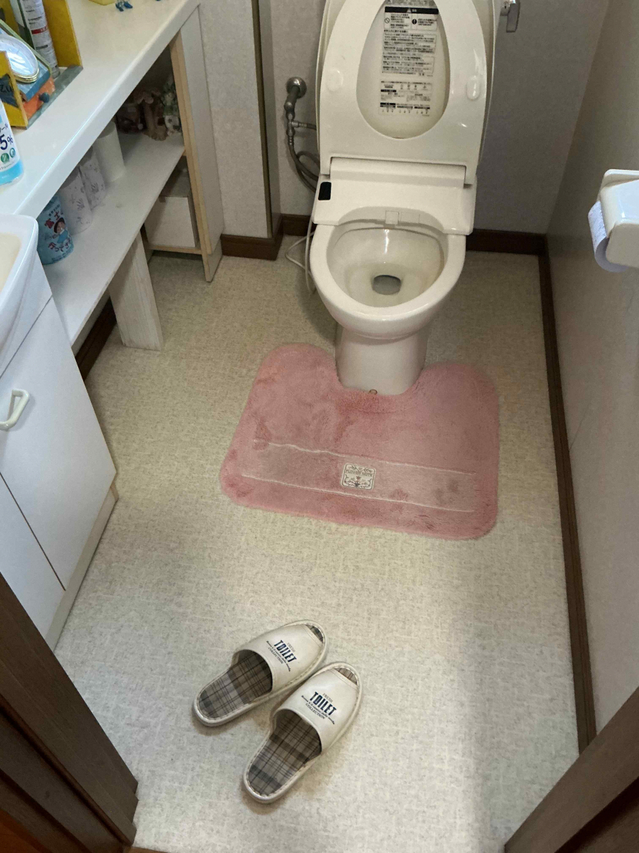 ツルタ建装社のトイレ更新事例のご紹介の施工前の写真1