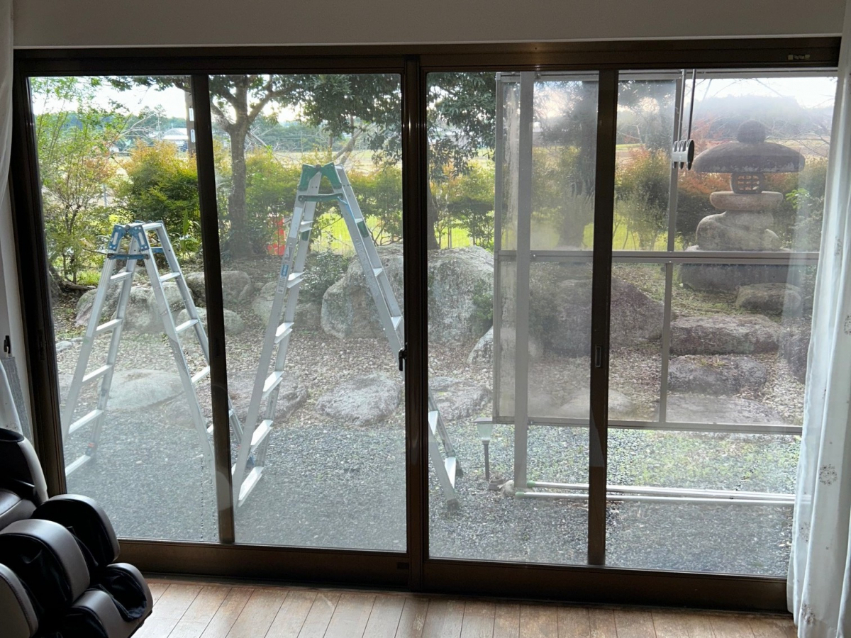 ツルタ建装社のＨ様邸　内窓設置事例のご紹介の施工前の写真1