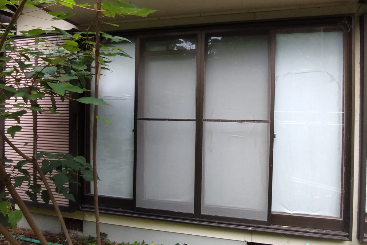 ツルタ建装社のＯ様邸　気がかり箇所を一挙に修理実施事例の施工前の写真1