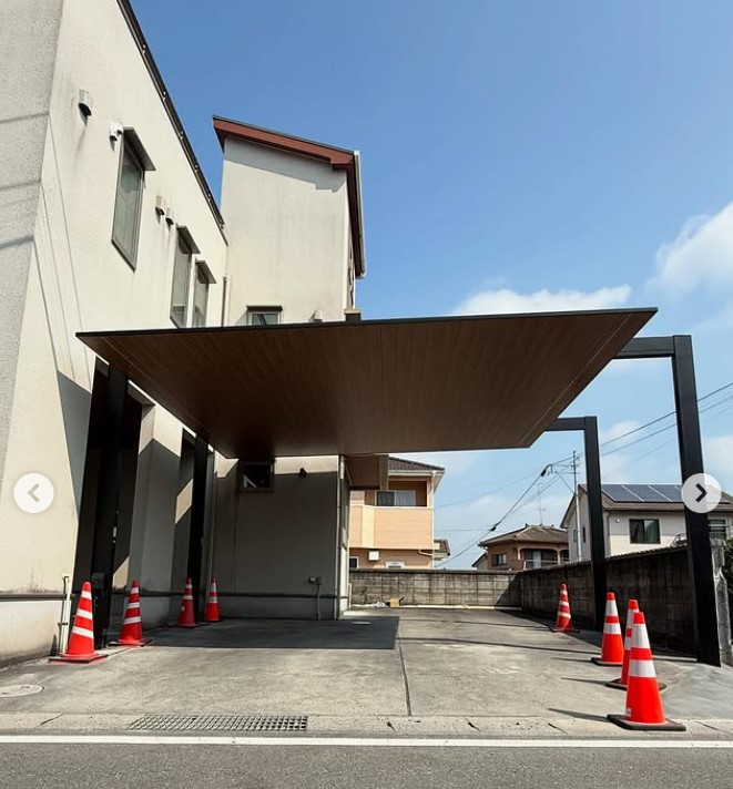 カネイシトーヨー住器のカーポートのスタイルチェンジの施工後の写真1
