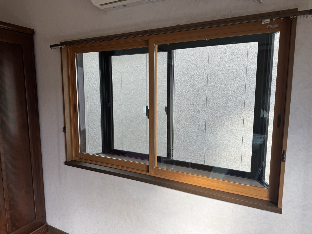 伊勢屋 舞鶴店の内窓工事 インプラスの施工後の写真1