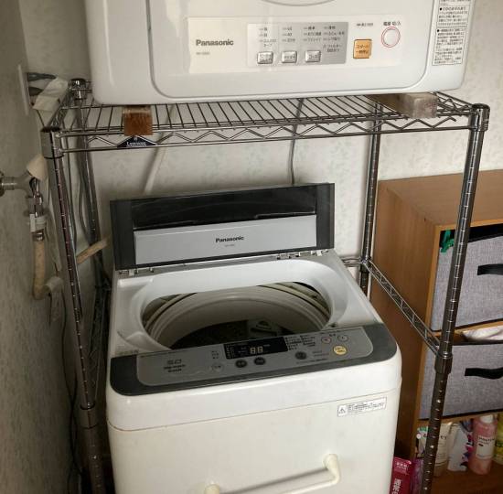 松井トーヨー住建の乾燥機台設置施工事例写真1