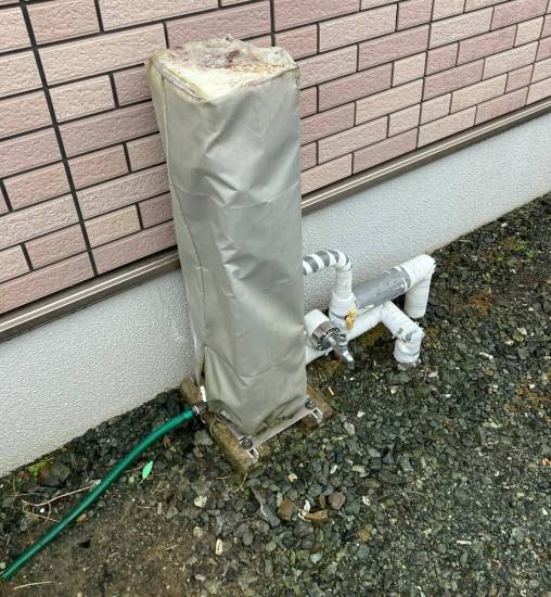 松井トーヨー住建の浄水器取り外し施工事例写真1