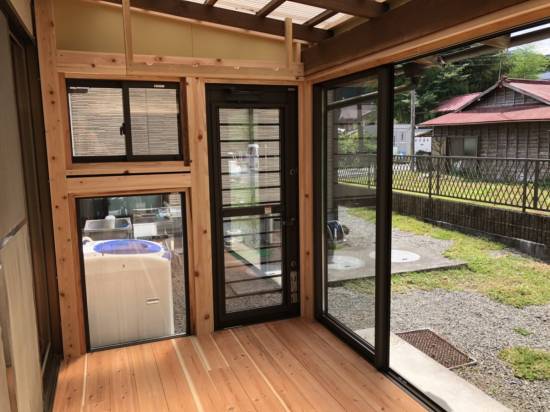 松井トーヨー住建の洗濯物干し部屋施工事例写真1