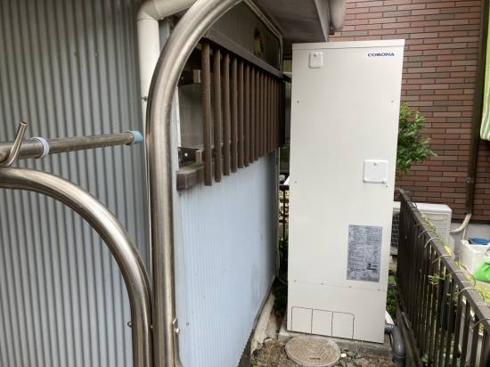 松井トーヨー住建の電気温水器交換施工事例写真1