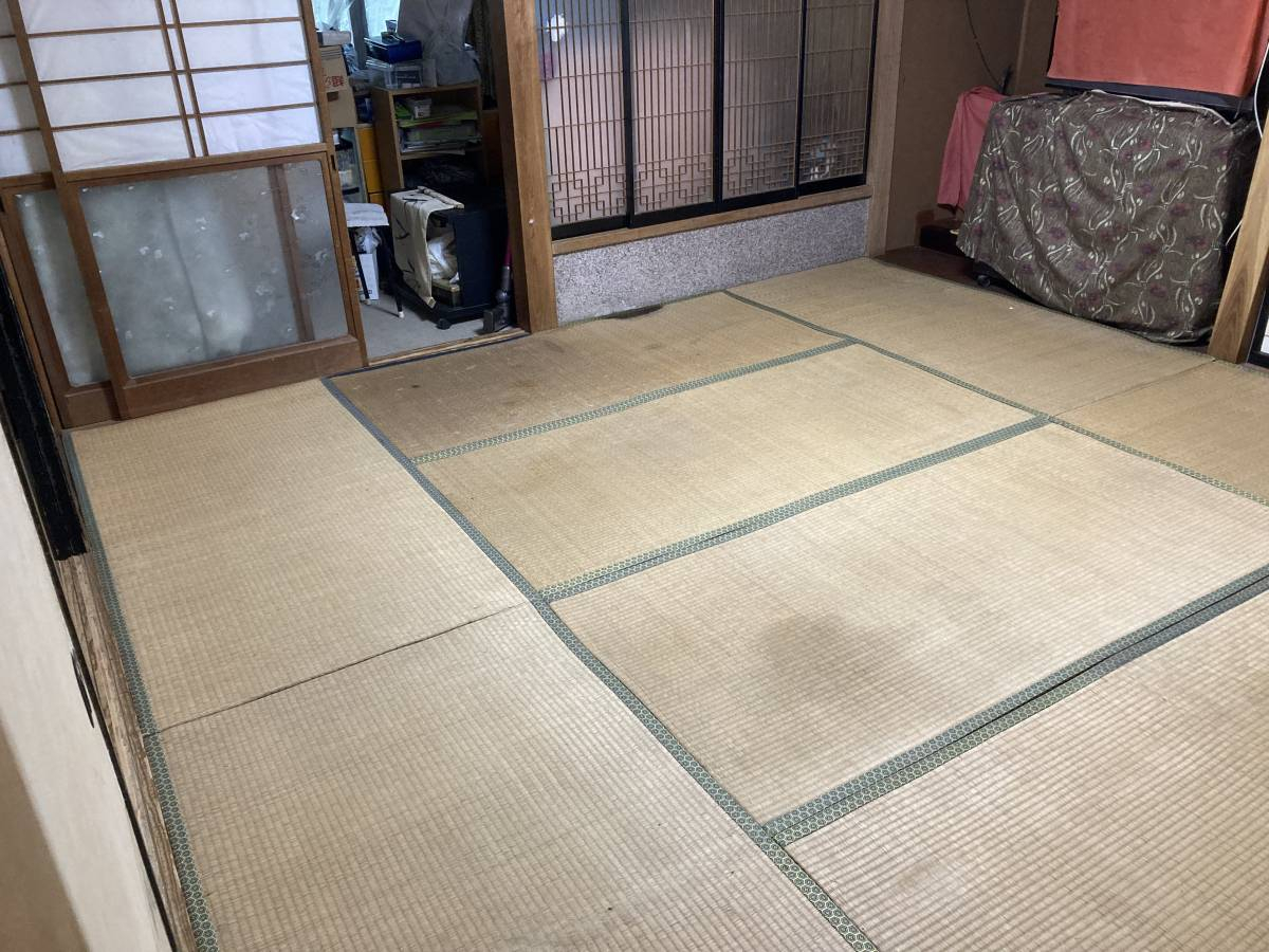 松井トーヨー住建の畳交換の施工前の写真1