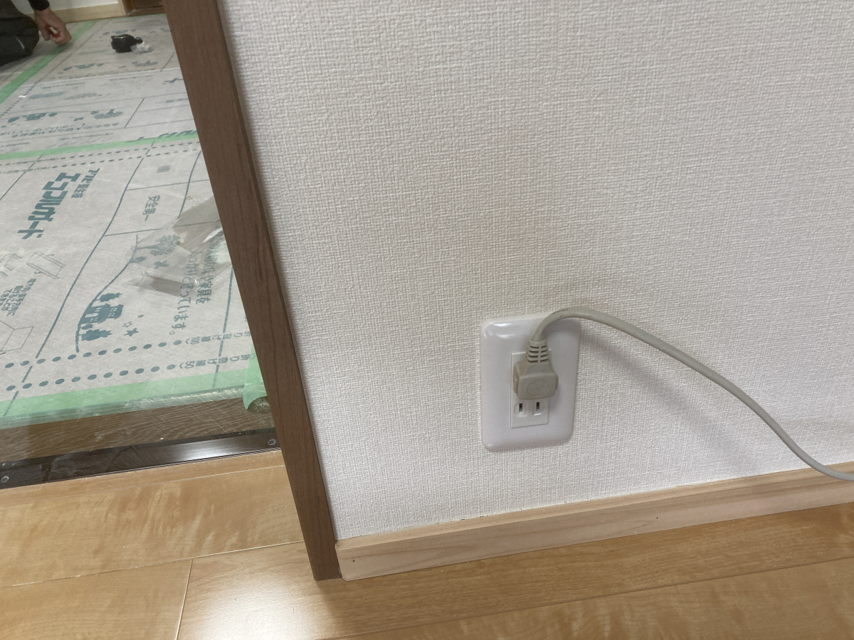 松井トーヨー住建の室内コンセント交換の施工後の写真1