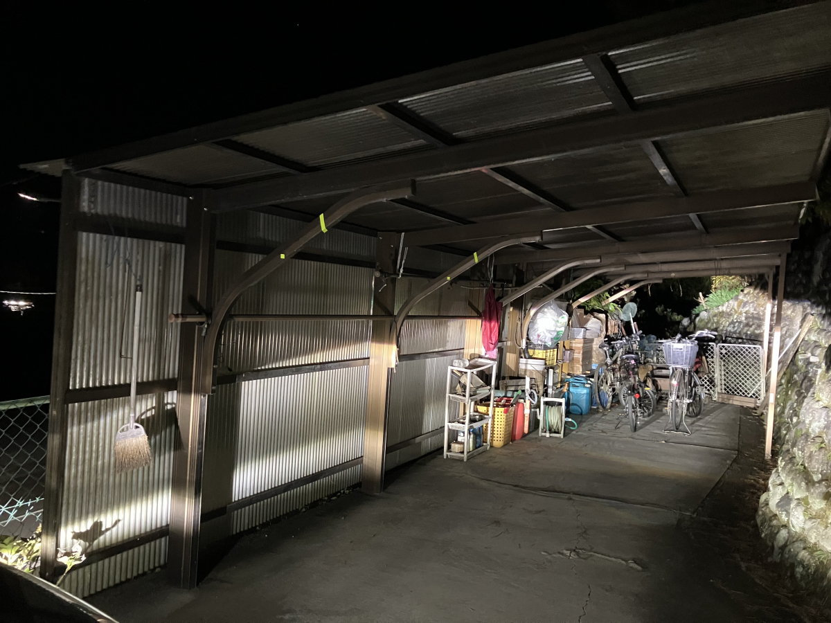 松井トーヨー住建のLIXILのカーポートを設置しました♪の施工前の写真1