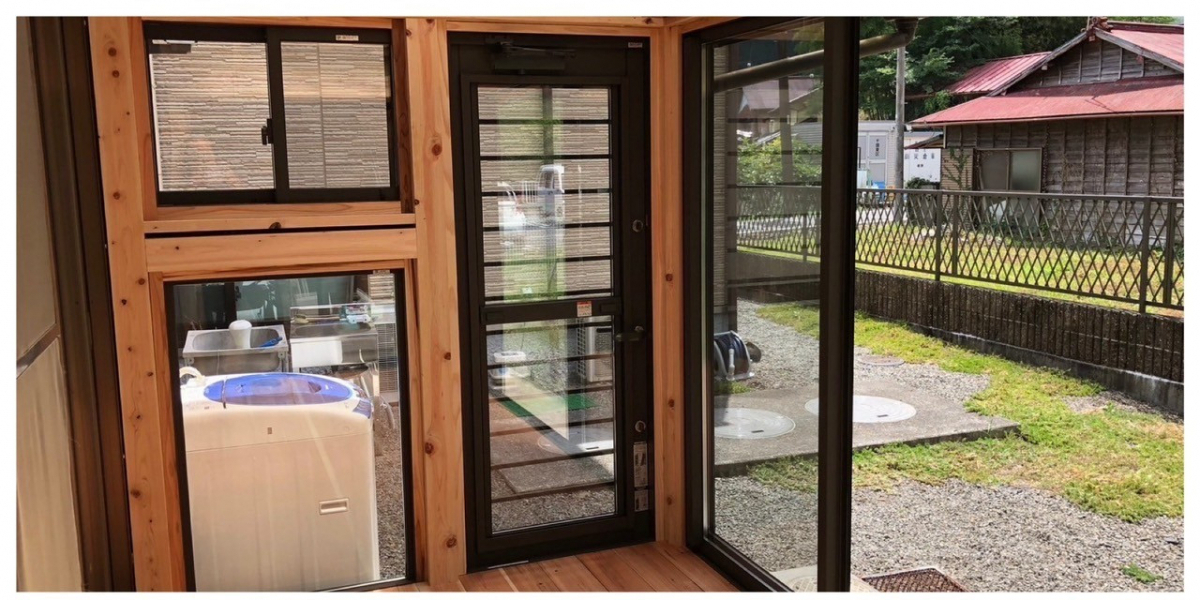 松井トーヨー住建の１階テラスを増設しました✨　使い勝手の良いテラスができました✨の施工後の写真2