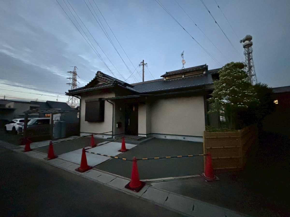 松井トーヨー住建の駐車場を広げようプロジェクト(*^^)v もうすぐ完成です♪の施工後の写真1