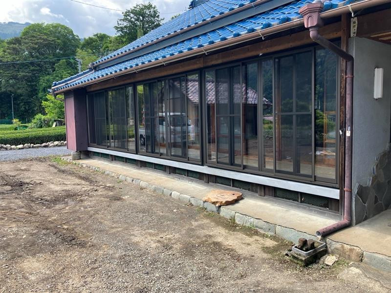 松井トーヨー住建の重くて古いサッシを取替えました🎶の施工後の写真1