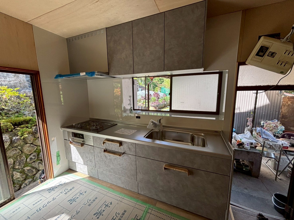松井トーヨー住建の続！『浴室・洗面・キッチンをキレイにしよう ♪プロジェクト』 施工中です(^^♪の施工後の写真1