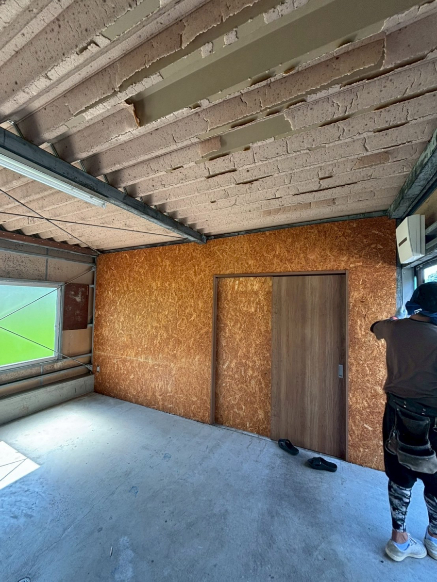 松井トーヨー住建の従業員の為に作業場増設プロジェクト♪の施工前の写真3
