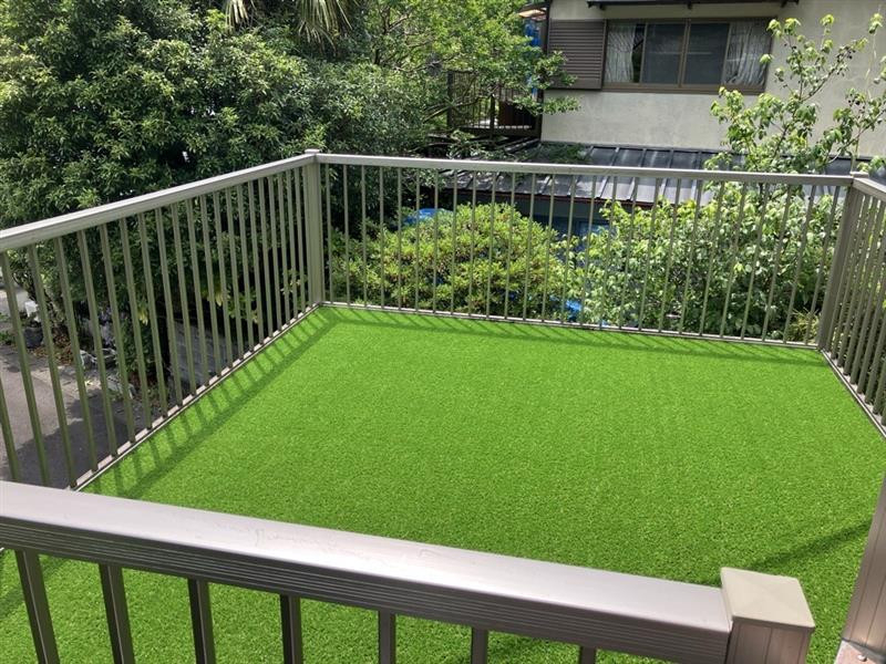 松井トーヨー住建の人工芝で快適に!の施工後の写真1