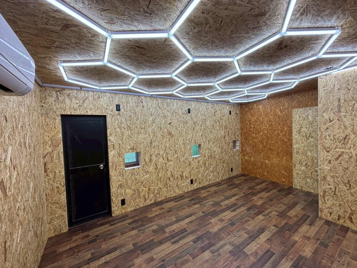 松井トーヨー住建の従業員の為に作業場増設プロジェクト♪　祝！完成です♪の施工後の写真1