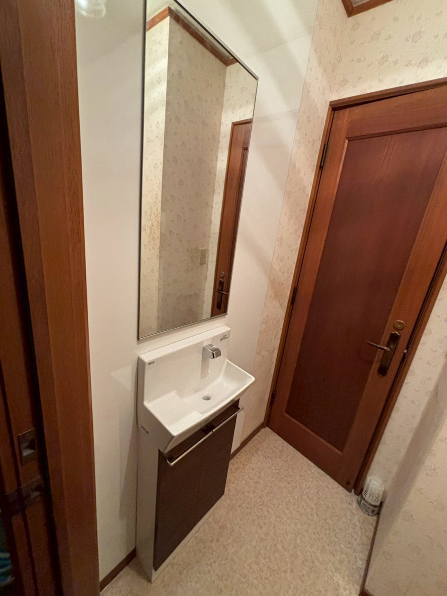 松井トーヨー住建の新!トイレ自動手洗器にリフォームしました(^^♪の施工後の写真1