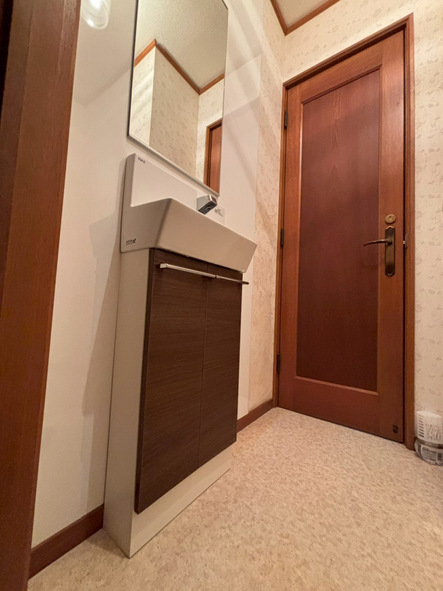 松井トーヨー住建の新!トイレ自動手洗器にリフォームしました(^^♪の施工後の写真2