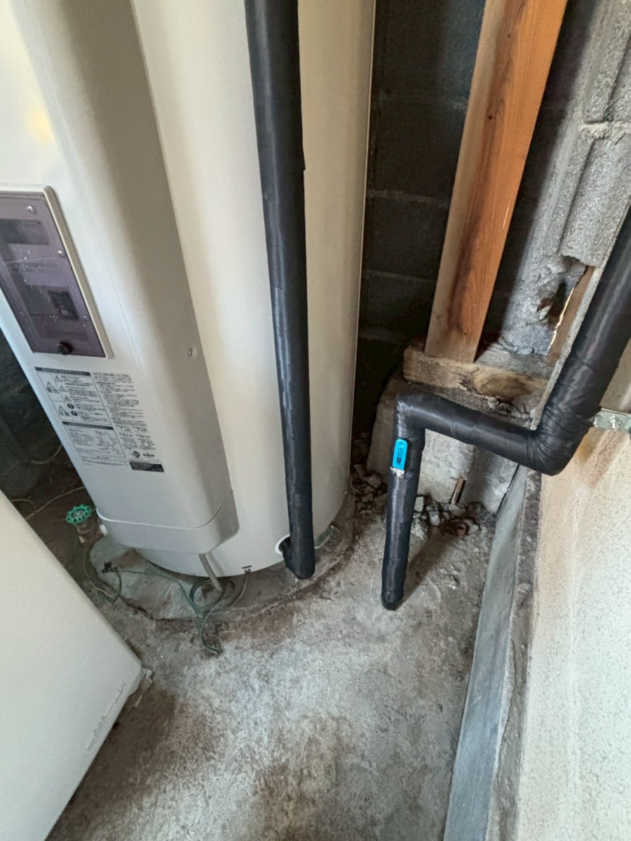 松井トーヨー住建の電気温水器を交換しました(^^♪の施工後の写真2