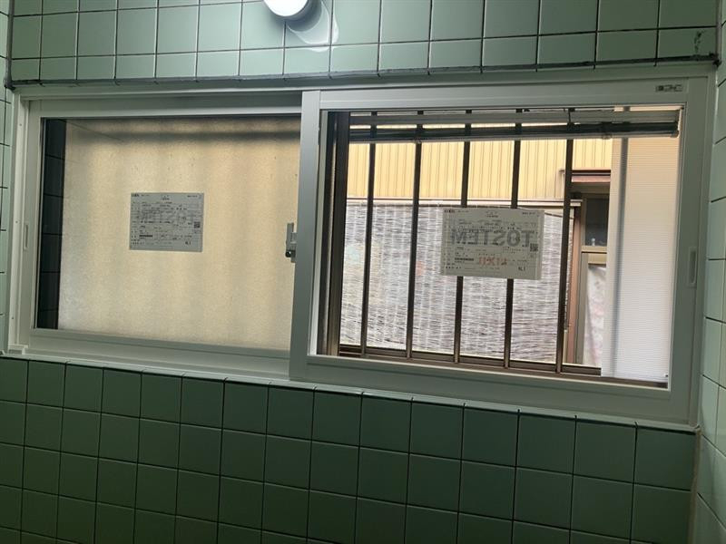 松井トーヨー住建の浴室も快適に！！　内窓インプラス浴室仕様!(^^)!の施工後の写真1