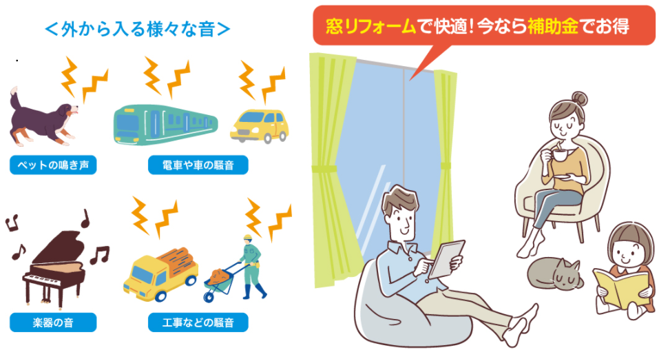 すまいの健康・快適だより2026年3月号 その騒音、実は「窓」で