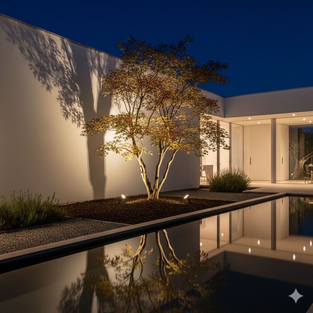 藤野トーヨー住器 富津中央の『千葉県君津市』ＬＩＸＩＬ美彩スパイクスポットライト設置工事の施工事例詳細写真1