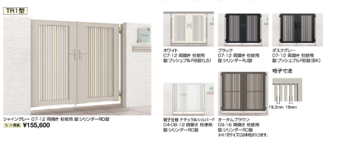 藤野トーヨー住器 富津中央の『千葉県富津市』片開き門扉交換の施工事例詳細写真1