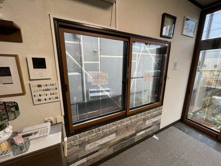 藤野トーヨー住器 富津中央の『千葉県富津市』先進的窓リノベ2025補助金でお得に快適!内窓設置工事①の施工後の写真2