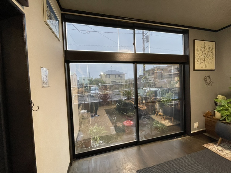 藤野トーヨー住器 富津中央の『千葉県富津市』先進的窓リノベ2025補助金でお得に快適!内窓設置工事①の施工前の写真1