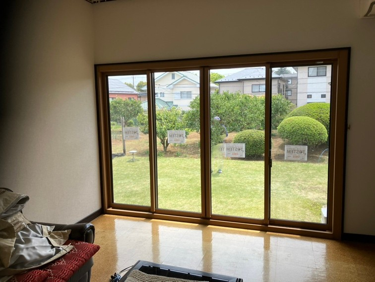 藤野トーヨー住器 富津中央の『千葉県千葉市』先進的窓リノベ2025補助金でお得に!サッシ交換工事の施工後の写真2