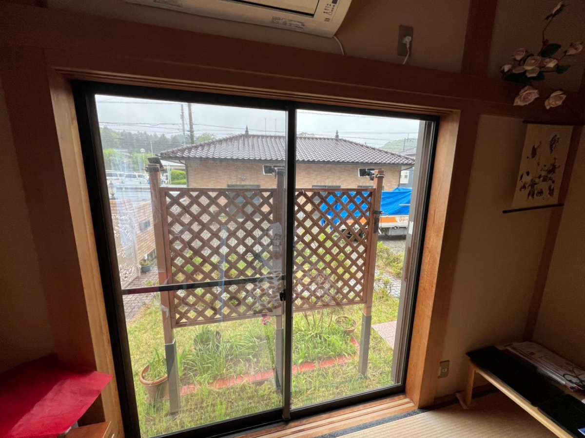 藤野トーヨー住器 富津中央の『千葉県君津市』先進的窓リノベ2025補助金でお得に!内窓設置工事➃の施工前の写真1
