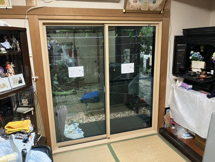 藤野トーヨー住器 富津中央の『千葉県市原市』先進的窓リノベ2025補助金でお得に!!サッシ交換の施工後の写真1
