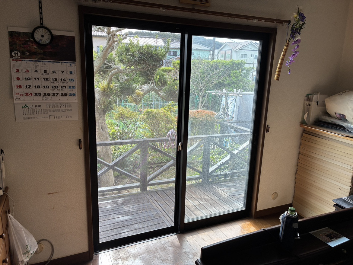 藤野トーヨー住器 富津中央の『千葉県南房総市』補助金活用！インプラス（内窓）設置工事②の施工前の写真1