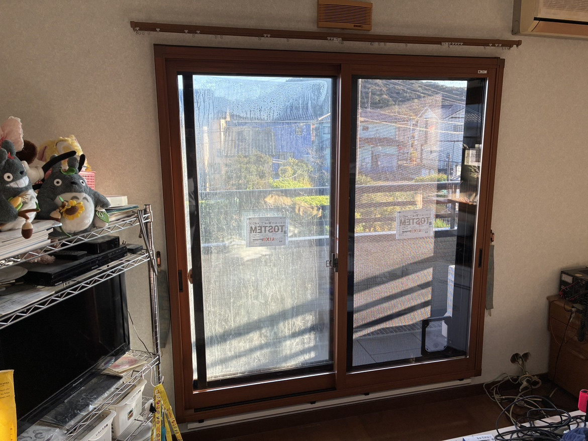 藤野トーヨー住器 富津中央の『千葉県南房総市』補助金活用！インプラス（内窓）設置工事➃の施工後の写真1