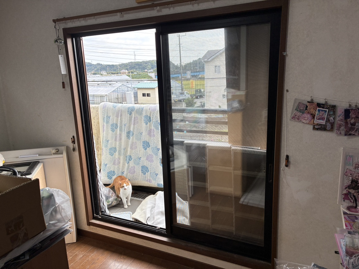 藤野トーヨー住器 富津中央の『千葉県南房総市』補助金活用！インプラス（内窓）設置工事⑤の施工前の写真1