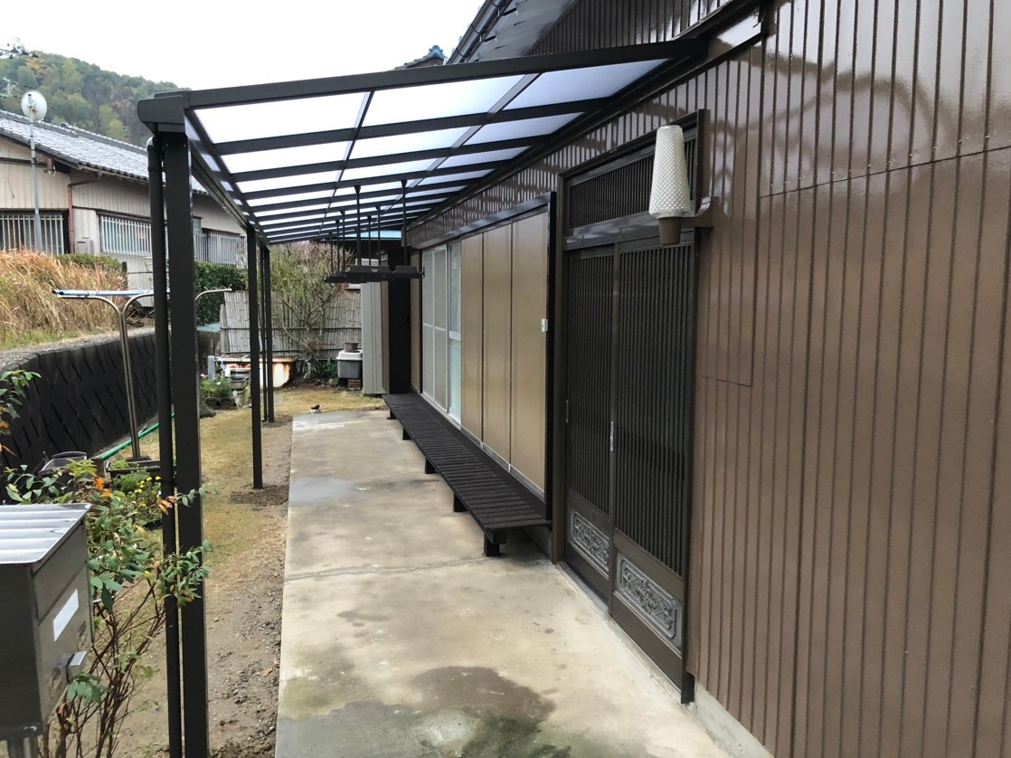 藤野トーヨー住器 富津中央の千葉県富津市『テラス新設工事（ＬＩＸＩＬスピーネ）』のお客さまの声の写真1