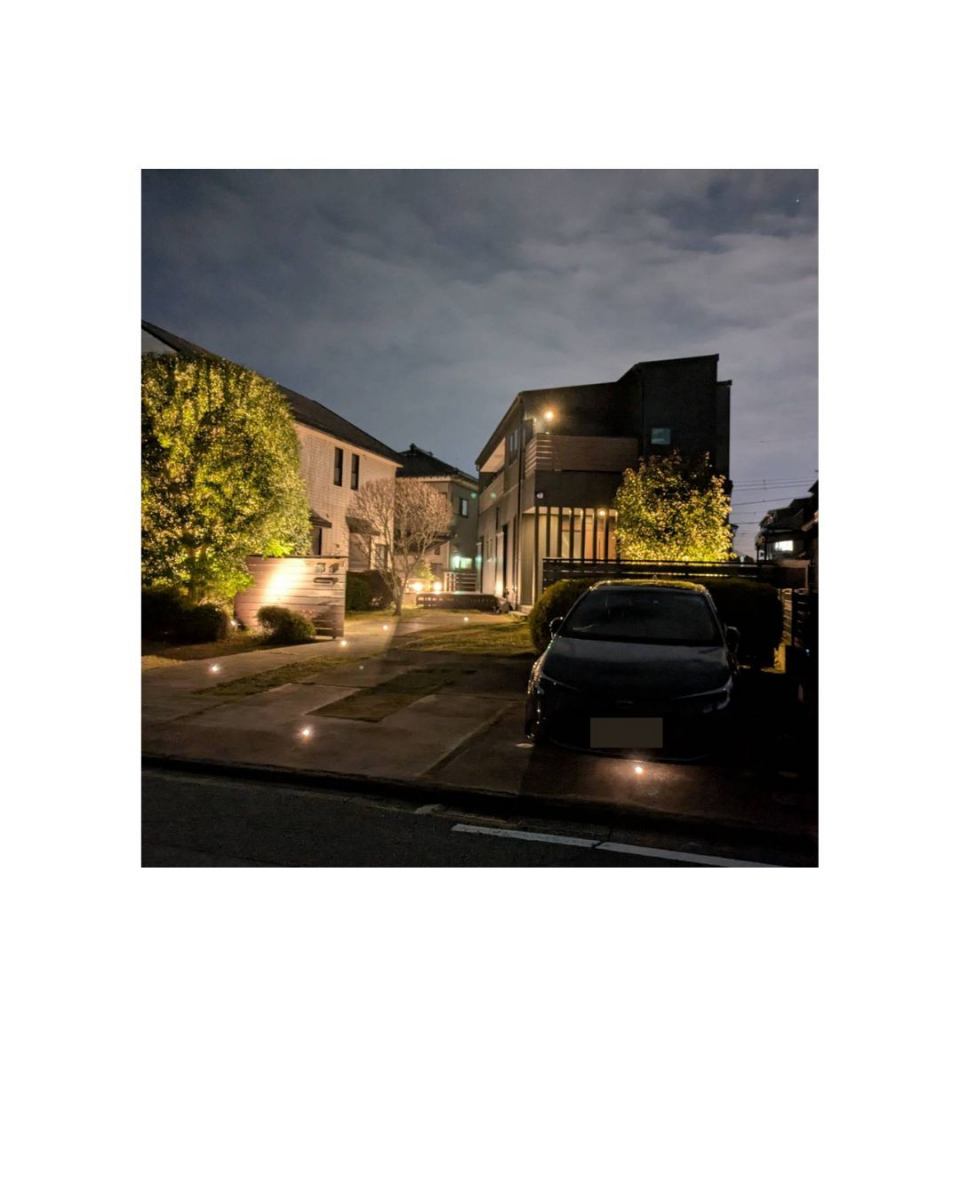 藤野トーヨー住器 富津中央の『千葉県君津市』ＬＩＸＩＬ美彩スパイクスポットライト設置工事のお客さまの声の写真1