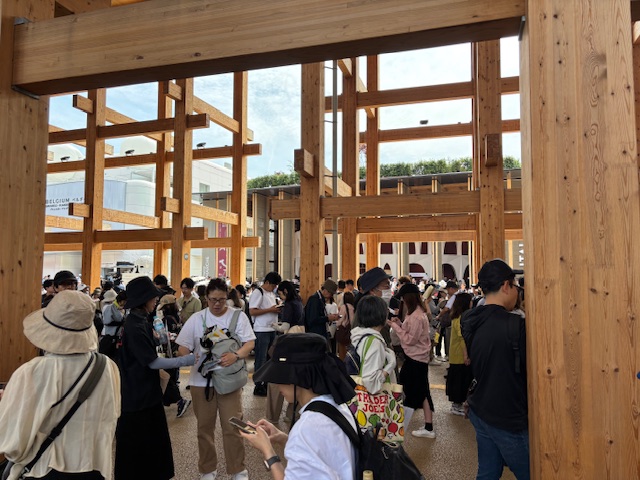EXPO2025 大阪万博 イタリア館に行ってきました😊 アサオカアルミのブログ 写真1