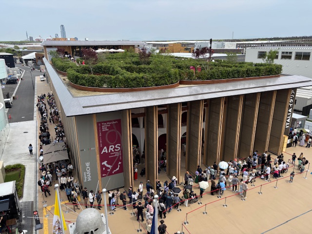 EXPO2025 大阪万博 イタリア館に行ってきました😊 アサオカアルミのブログ 写真2